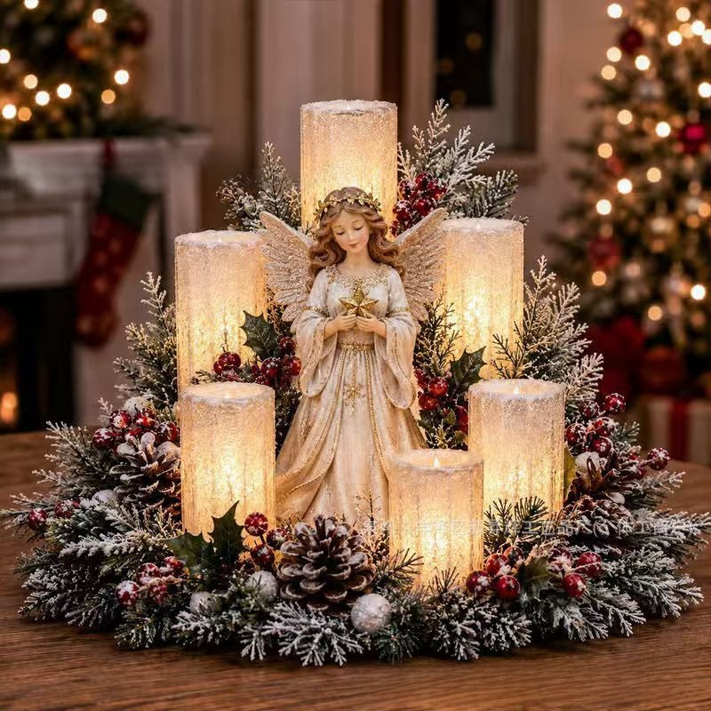 Velmerry Illuminated Christmas Centrepiece, illuminated