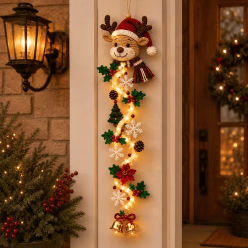 Velmerry Glowing Christmas Door Hanger